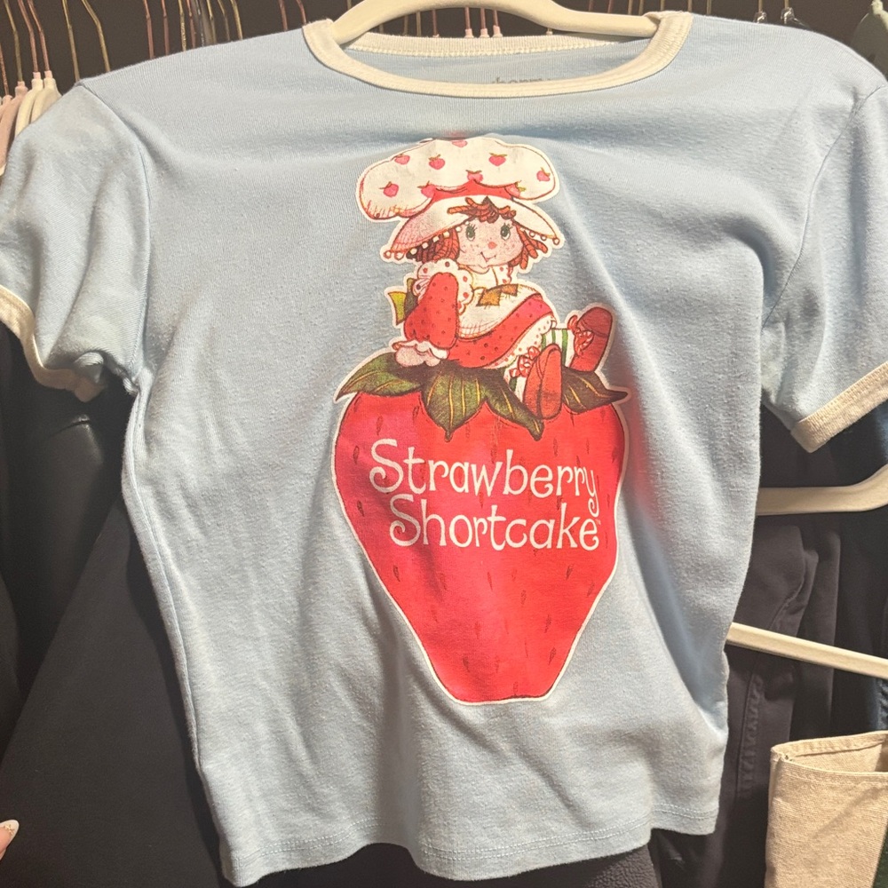 Strawberry Shortcake Kids Blue T-Shirt